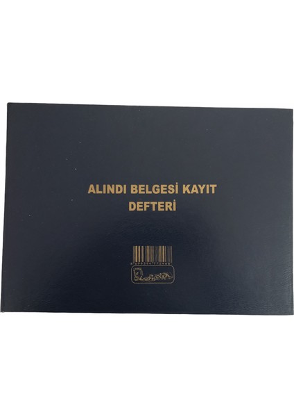 Alındı Belge Defteri 96 Yaprak Ciltli
