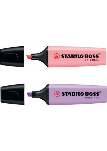 Boss Original Pastel Fosforlu Kalem 2 Renk