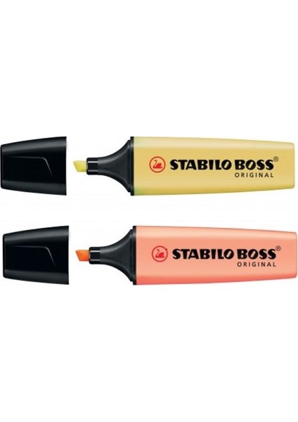 Boss Original Pastel Fosforlu Kalem 2 Renk