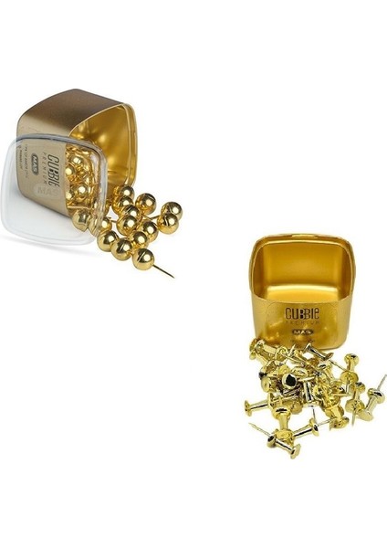 Cubbie Premium Gold Harita Çivisi 2 Çeşit