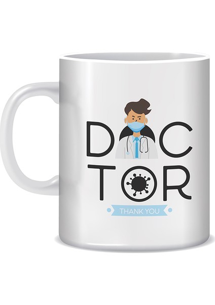 Doctor Baskılı Ithal Kupa Bardak