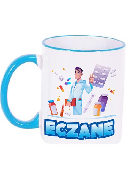 Eczane Baskılı Ithal Kupa Bardak