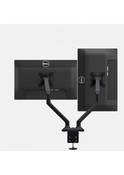 201 13'' 32'' 2'li Amortisörlü Monitör Kolu Siyah fırsatları