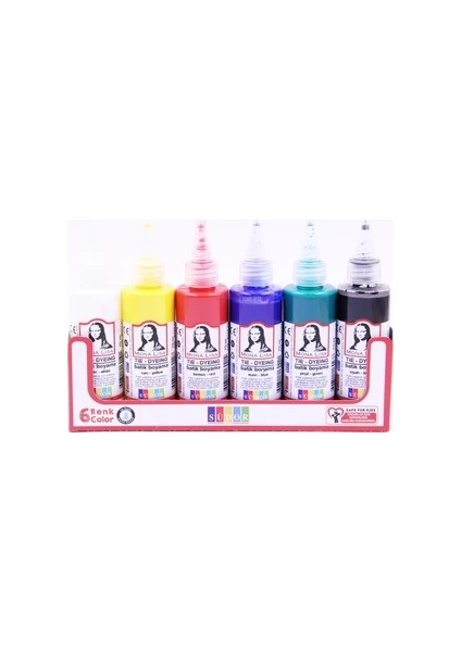 Monalisa Batik Boyası 6 x 40 ml Set