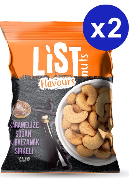 Karamelize Soğan & Balzamik Sirkeli Kaju 2 x 100 gr