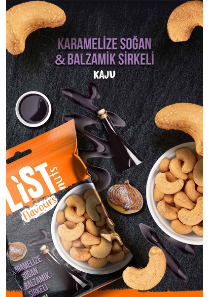 Karamelize Soğan & Balzamik Sirkeli Kaju 2 x 100 gr indirimleri