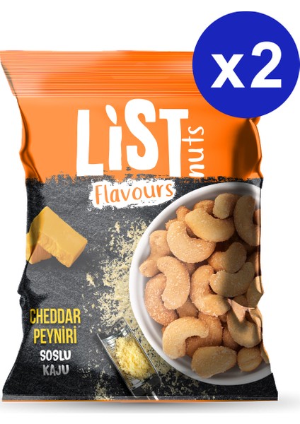 Cheddar Peyniri Soslu Kaju 2 x 100 gr