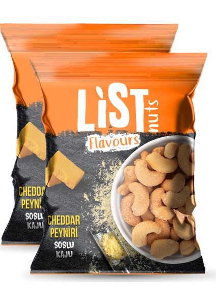 Cheddar Peyniri Soslu Kaju 2 x 100 gr fiyatları
