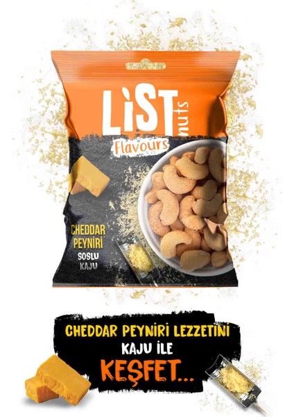 Cheddar Peyniri Soslu Kaju 2 x 100 gr modelleri