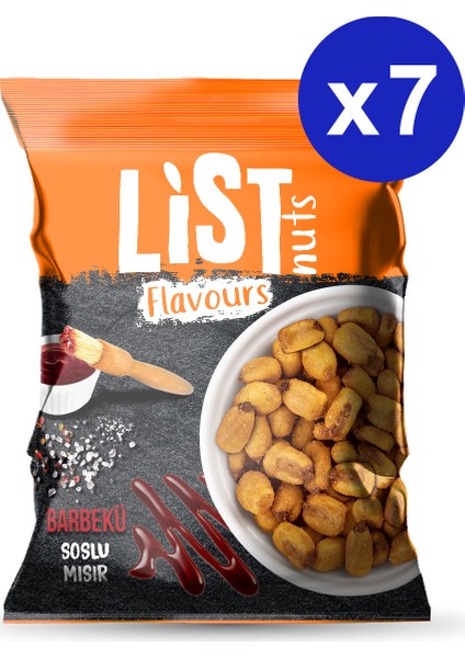 List Flavours Barbekü Soslu Mısır 7x 75 gr