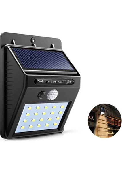 15W Beyaz Işık Solar Aplik CT-7330