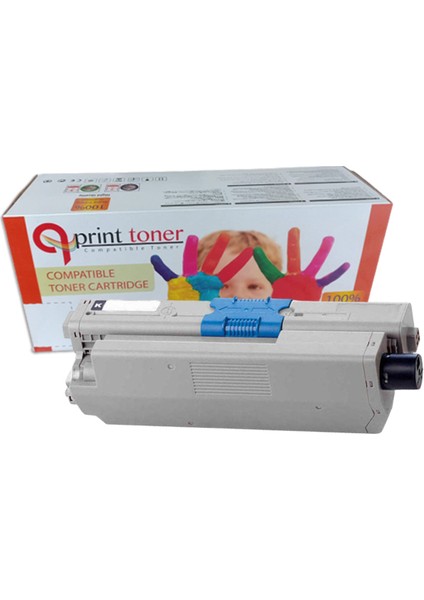 Oki C301 44973543 Cy Mavi Muadil Toner 2500 Sayfa Mavi