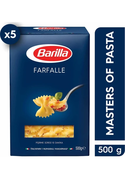 Kelebek (Farfalle) Makarna 500 gr x 5 'lü