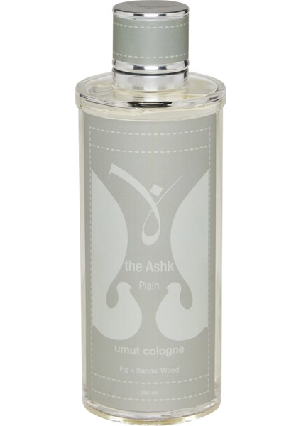 The Ashk Plain Umut Kolonya 250 ml (Incir & Sandal Ağacı)