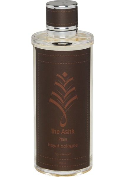 The Ashk Plain Hayat Kolonya 250 ml (Incir & Amber)