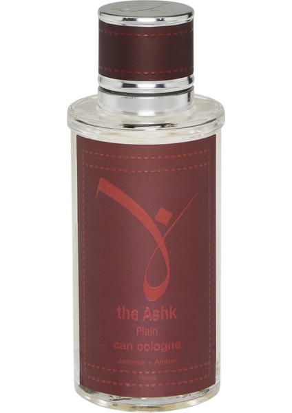 The Ashk Plain Can Kolonya 100 ml (Yasemin & Amber)