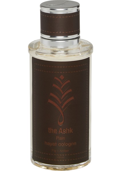 The Ashk Plain Hayat Kolonya 100 ml (Incir & Amber)