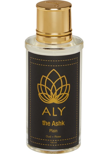 The Ashk Plain Aly Kolonya 100 ml (Oud & Gül)