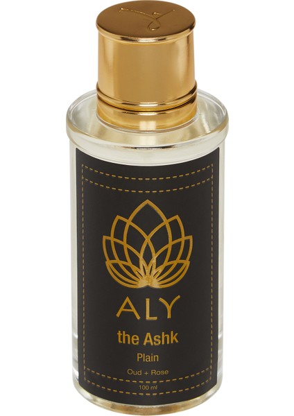 The Ashk Plain Aly Kolonya 100 ml (Oud & Gül)