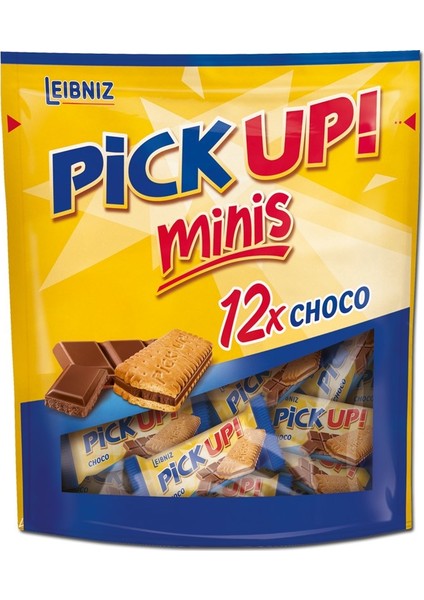 Bahlsen Leibniz Pick Up Choco Minis Çikolatalı Mini Bisküvi 127 gr