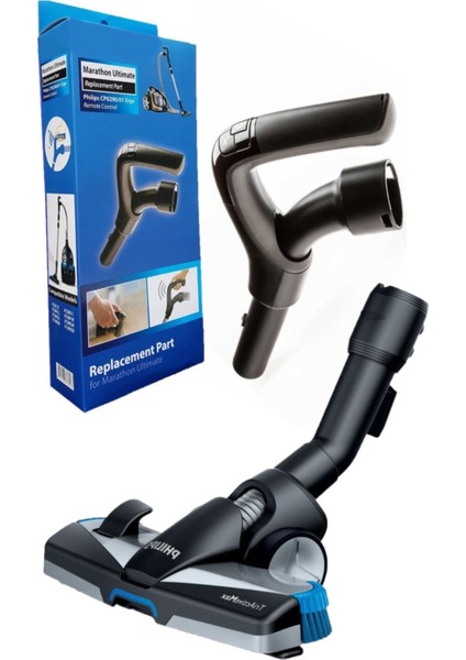 Philips Uyumlu FC9929 Marathon Ultimate Kumanda Sapı+Emici Başlık