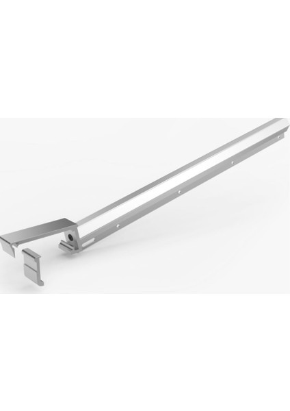 Kare Küpeşte Alümi̇nyum Balkon Çamaşırlık Kurutmalık 80 x 30 mm
