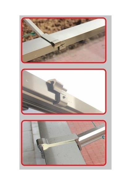 Kare Küpeşte Alümi̇nyum Balkon Çamaşırlık Kurutmalık 80 x 30 mm modelleri
