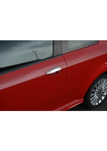 Fiat Punto Krom Kapı Kolu 2006 Üzeri 8prç Paslanmaz Çelik