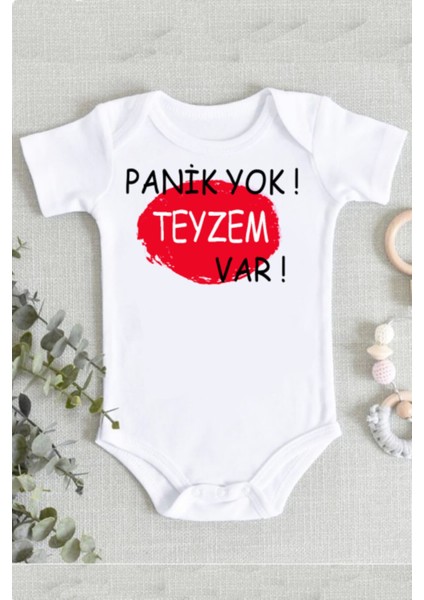 Teyze Panik Yok Teyzem Var Organik Baskı Zıbın Body