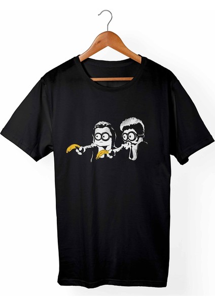 Minions Çocuk Siyah Tişört