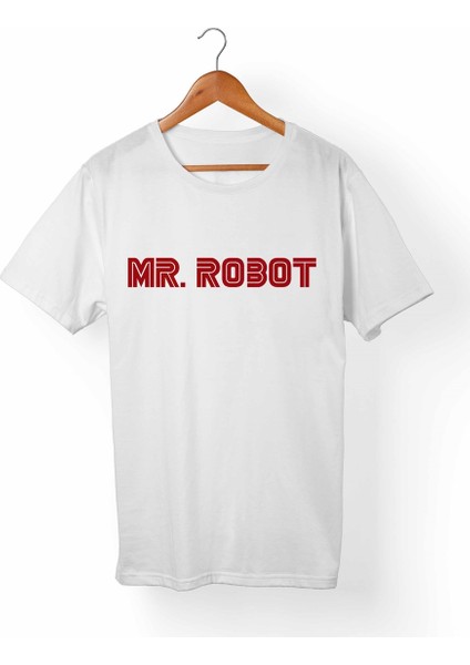 Mr.robot Çocuk Beyaz Tişört