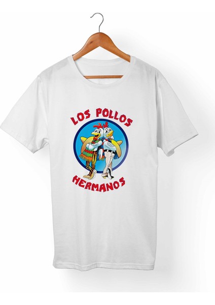 Los Pollos Hermanos Breaking Bad Çocuk Beyaz Tişört