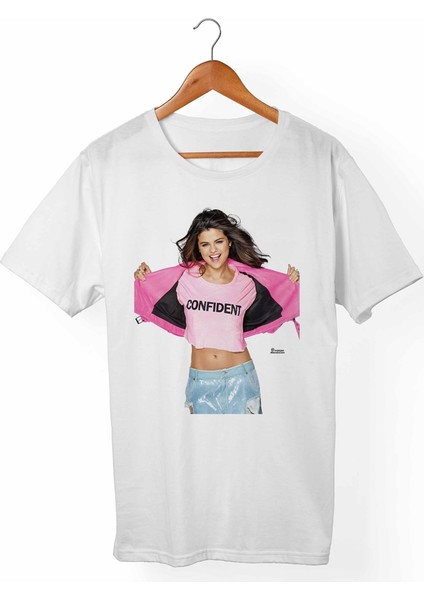 Selena Gomez Çocuk Beyaz Tişört