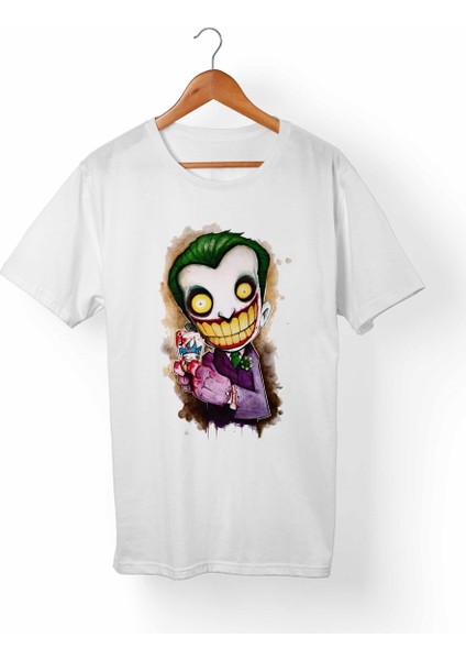 Joker Çocuk Beyaz Tişört
