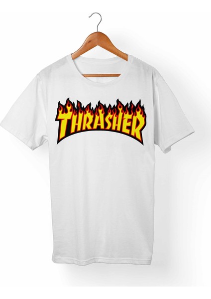 Thrasher Çocuk Beyaz Tişört