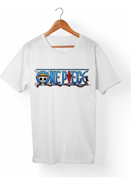 One Piece Çocuk Beyaz Tişört