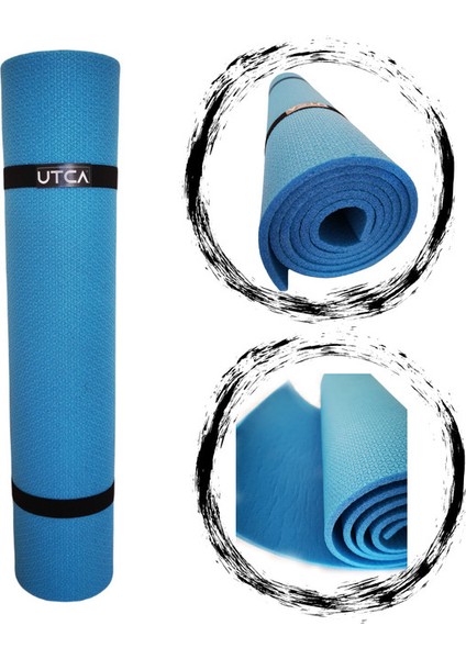 Yoga Matı Pilates Minderi 6,5mm 140X52CM