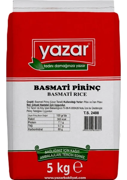 Basmati Pirinç 5kg