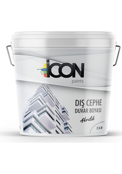 Akrilik Dış Cephe Boyası 7,5 lt.
