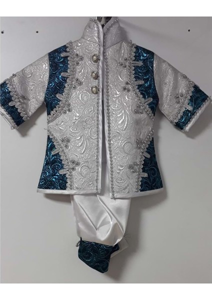12 Kalamazi Bebe Kaftan 0/12 Ay - Mavi - 6 Ay