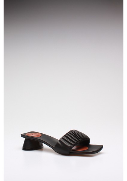 Plus Siyah Cilt Kadın Terlik modelleri