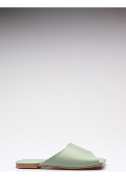 Plus Yeşil Cilt Kadın Terlik fiyatları