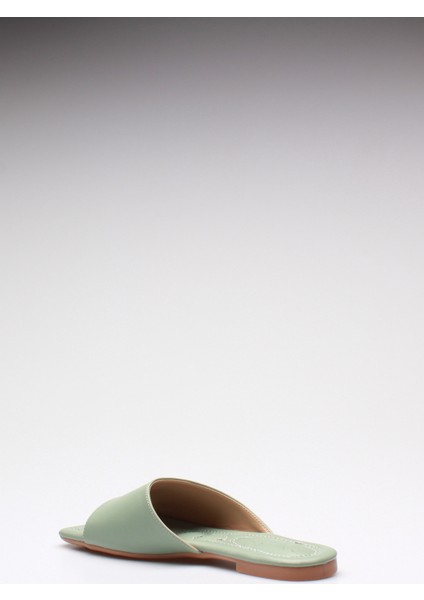 Plus Yeşil Cilt Kadın Terlik fırsatları