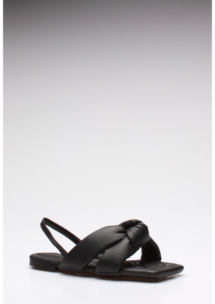 Plus Siyah Cilt Kadın Sandalet modelleri