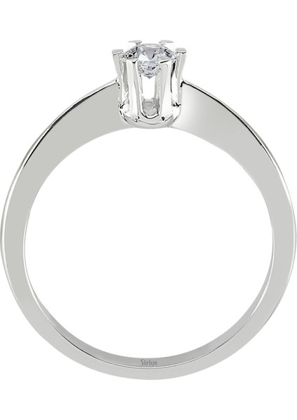 G Renk 0,21 Karat Pırlanta Tektaş Yüzük 0417R0057 modelleri