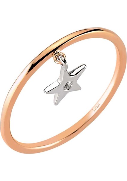 Pırlanta Yıldız Yüzük 0417R0070