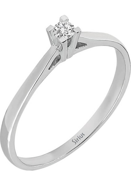 F Renk 0,05 Karat Pırlanta Tektaş Yüzük 0417R0087 fiyatları