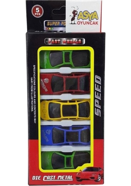 06632-BA-1205 5'li Metal Araba
