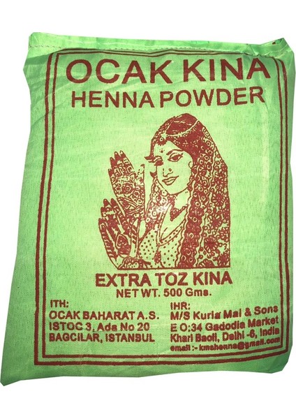500 gr Açık Hint Kınası 0200