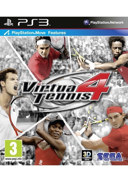 Virtua Tennis 4 Ikinci El Xbox 360 Oyun